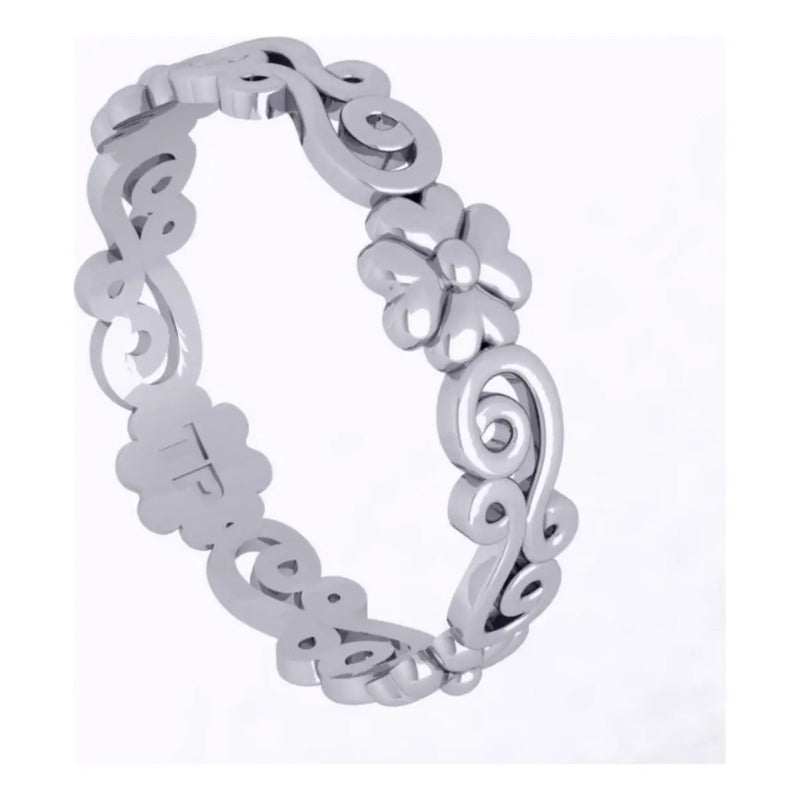 Pure 925 Silver Arabesque Ring - Exclusive