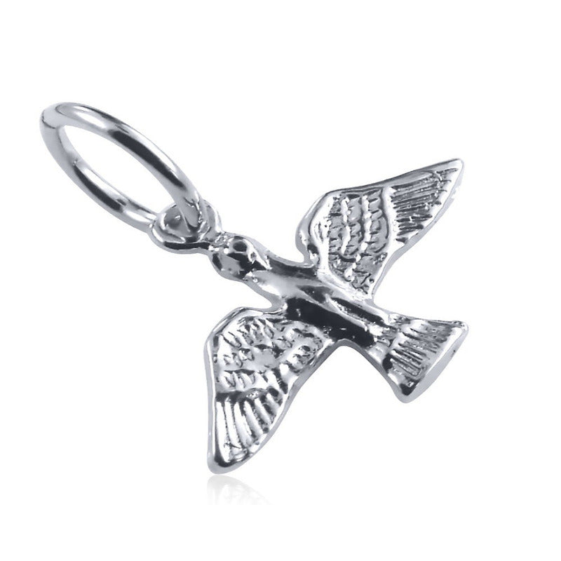 Pingente Pura Prata 925 Espírito Santo - Exclusivo