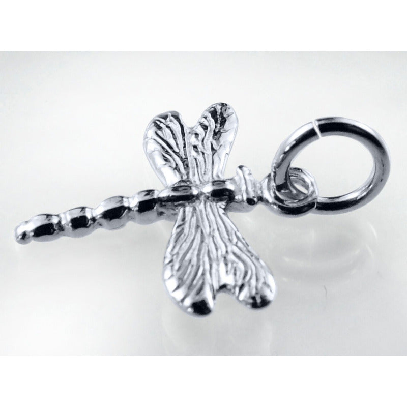 Pingente Pura Prata 925 Libelula - Exclusivo