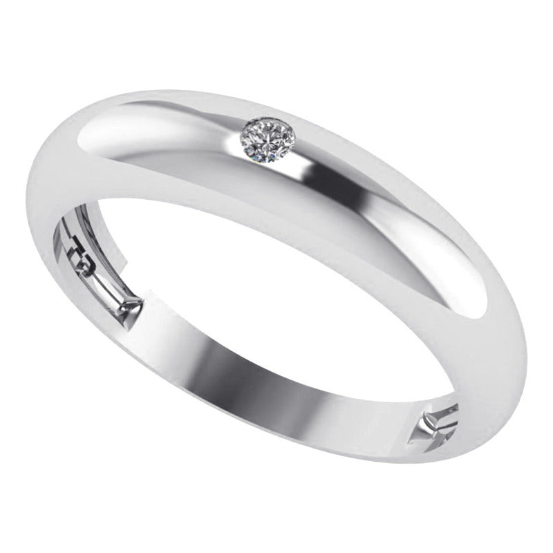 Zirconia Bombe Ring Pure 925 Silver - Exclusive
