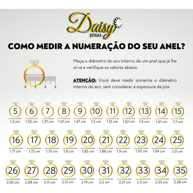 Kit Anel E Argola Pura Prata 925 Solitário Torcido - 18mm
