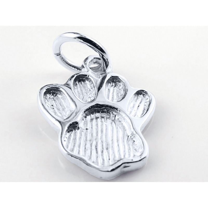 Pingente Patinha De Cachorro Prata 925 - Exclusivo