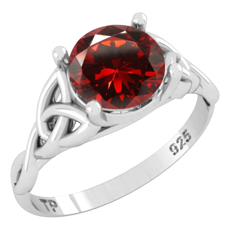 Anel Prata 925 Celta Knot Trinity Granada - Feminino