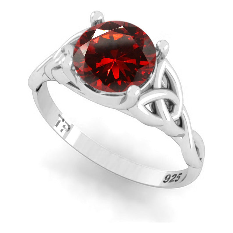 Anel Prata 925 Celta Knot Trinity Granada - Feminino