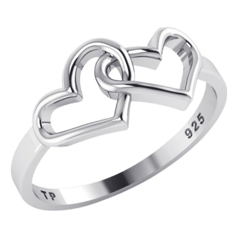 Anel Eterno Amor Pura Prata 925 - Melhor Preço