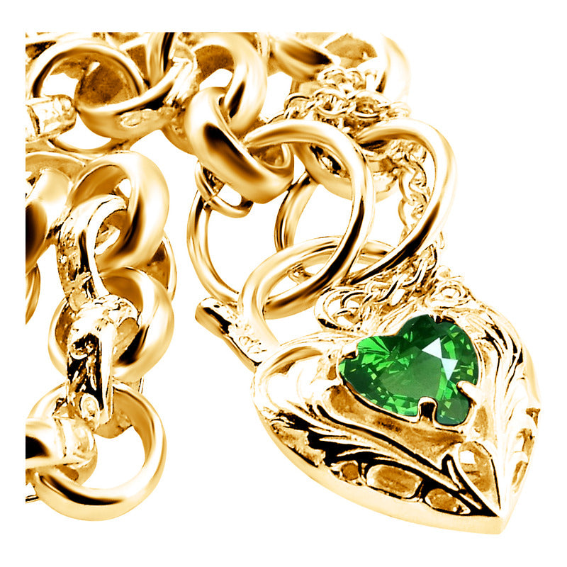Pulseira Prata 925 Dourada 18k Elo Português - Exclusiva