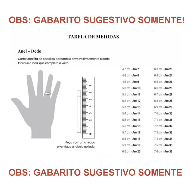 Anel Roma Solitário Prata 925 Dourada Ouro 18k - Topázio
