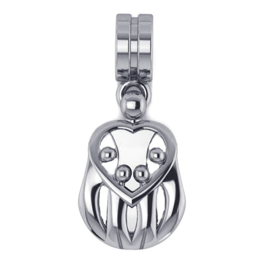 Berloque Família Prata 925 Mãe E 4 Filhos(as) - Exclusivo