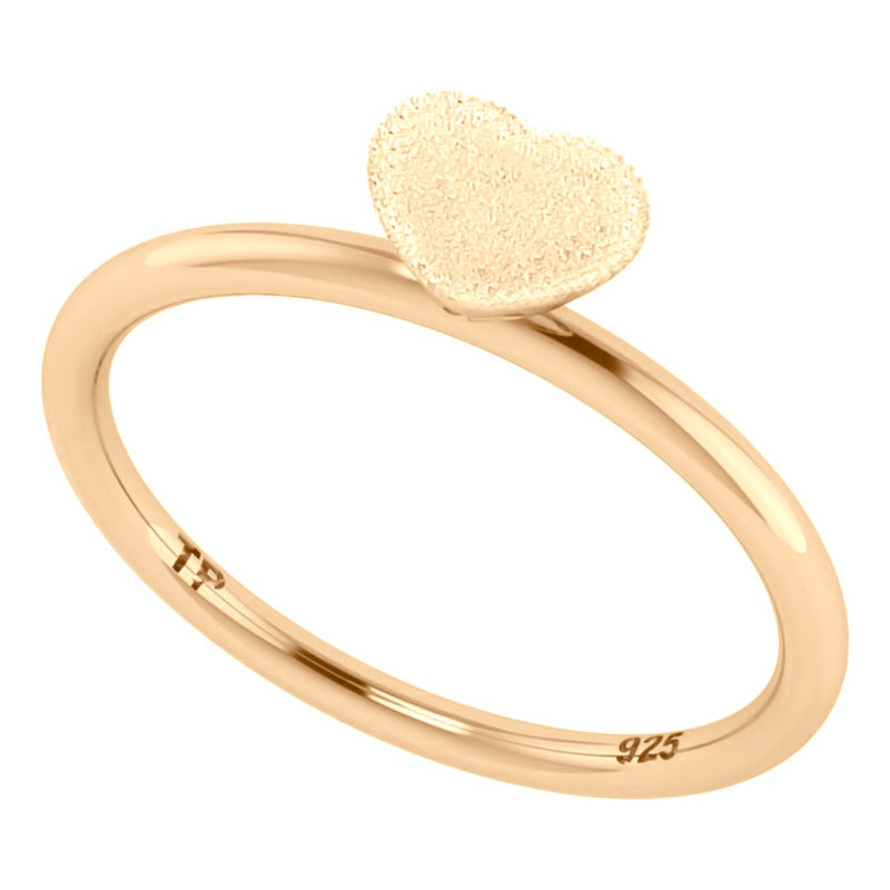 Anel Prata 925 Dourada Ouro 18k Diamantado - Certificado