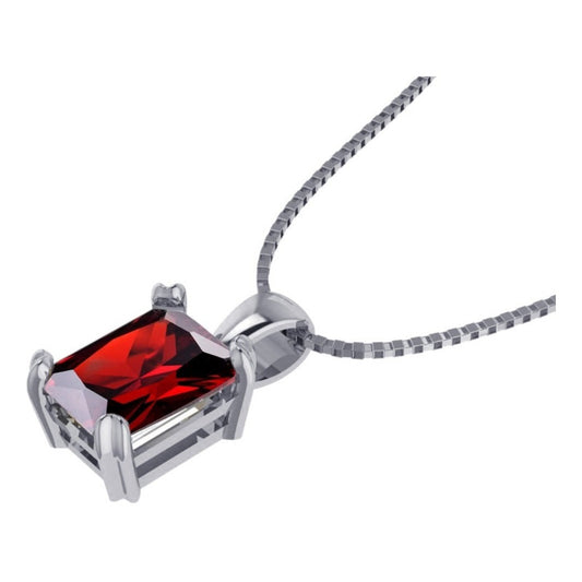 Colar Prata 925 Granada Retangular - Corrente Veneziana