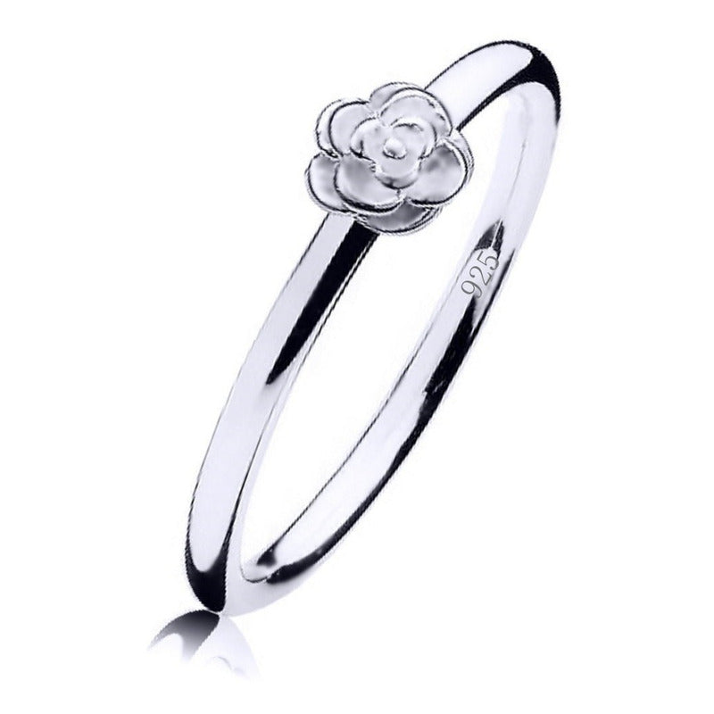 Pure 925 Silver Flower Ring - Exclusive - Buy Jewelry Direct From The Factory And Save Money