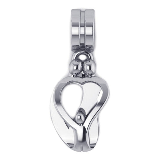 Berloque Família Prata 925 Pais E 1 Filho(a) - Exclusivo