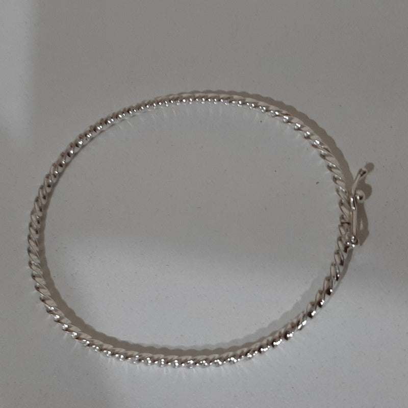 Pulseira Bracelete Infantil Prata 925- Criança Feminino