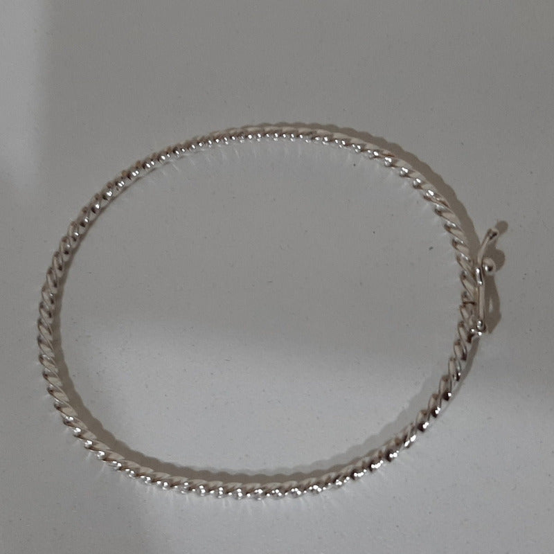Pulseira Bracelete Infantil Prata 925- Criança Feminino