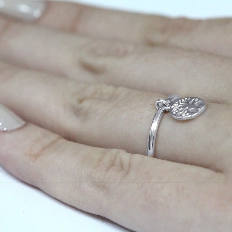 Kit Anel E Bracelete Arvore Da Vida Prata 925- Melhor Preço