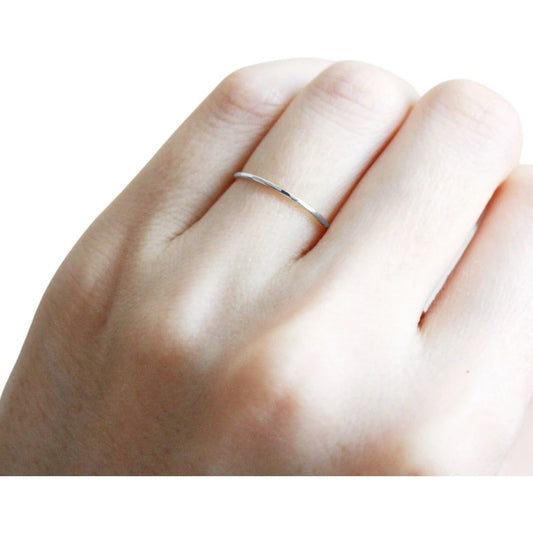 2 Aneis Fio Redondo Prata 925 Aliancinha - Direto Da Fábrica