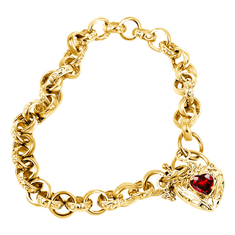Pulseira Prata 925 Dourada 18k Elo Português - Exclusiva