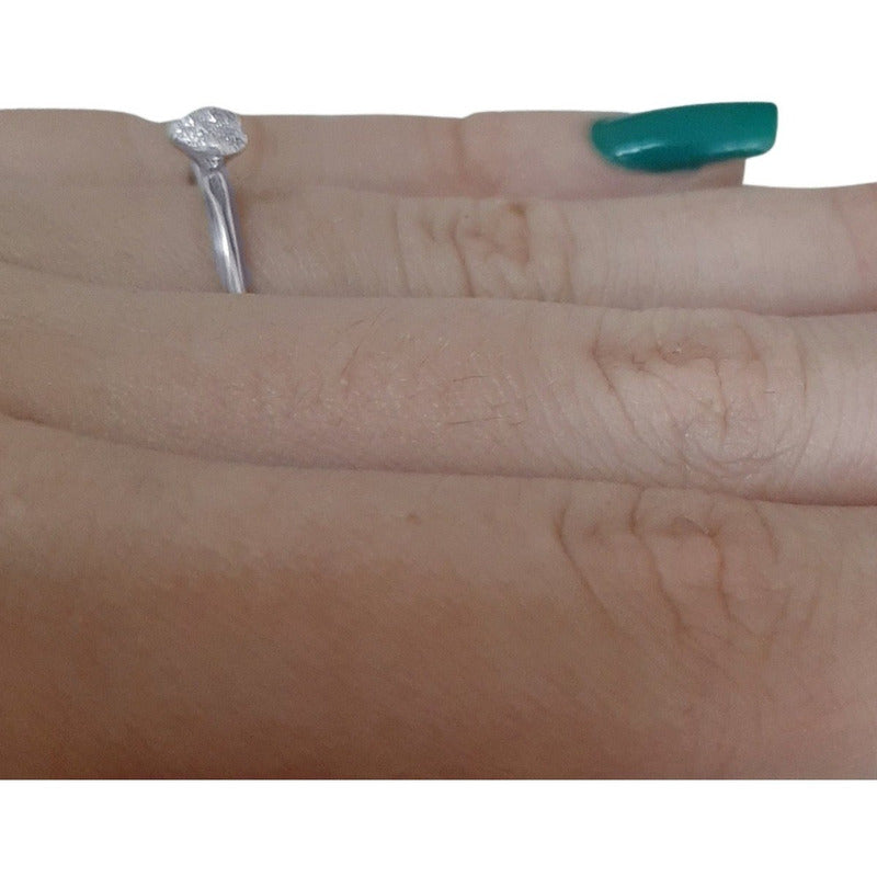 Diamond Heart Ring Pure 925 Silver - Exclusive - Buy Jewelry Direct From The Factory And Save Money