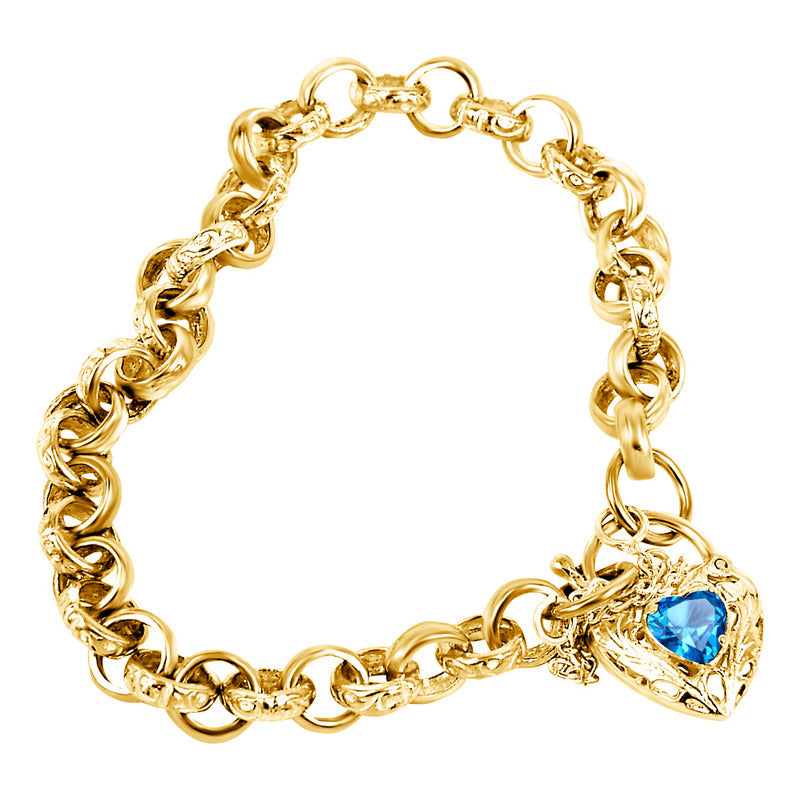 Pulseira Prata 925 Dourada 18k Elo Português - Exclusiva