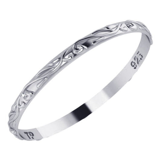 Anel Arabesco Pura Prata 925 Aliancinha - Direto Da Fábrica