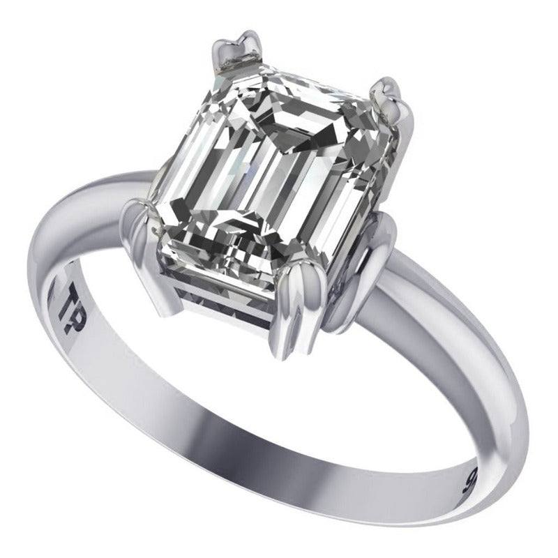 Anel Zirconia Pura Prata 925 Vintage - Exclusivo