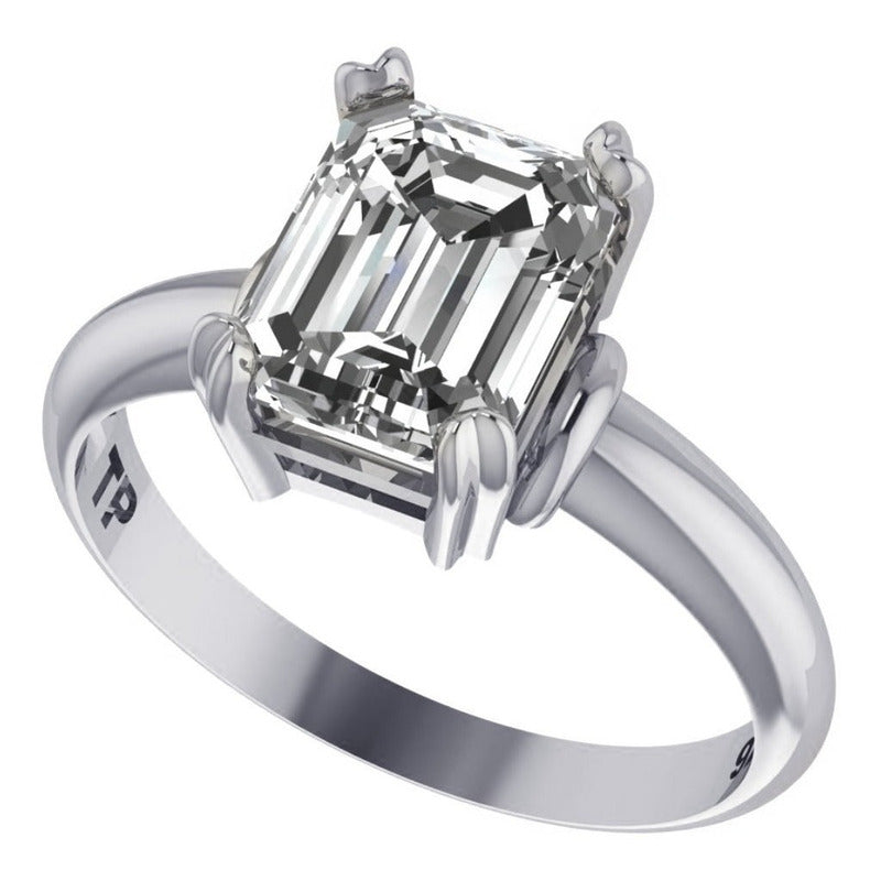 Anel Zirconia Pura Prata 925 Vintage - Exclusivo