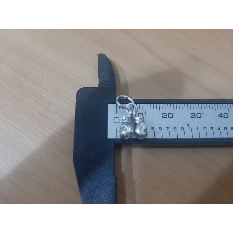 Pingente Pura Prata 925 Par Luva De Boxe - Exclusivo