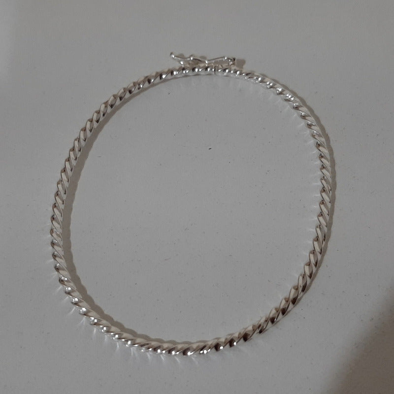 Pulseira Bracelete Infantil Prata 925- Criança Feminino