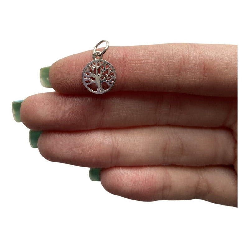 Pingente Pura Prata 925 Árvore Da Vida - Exclusivo