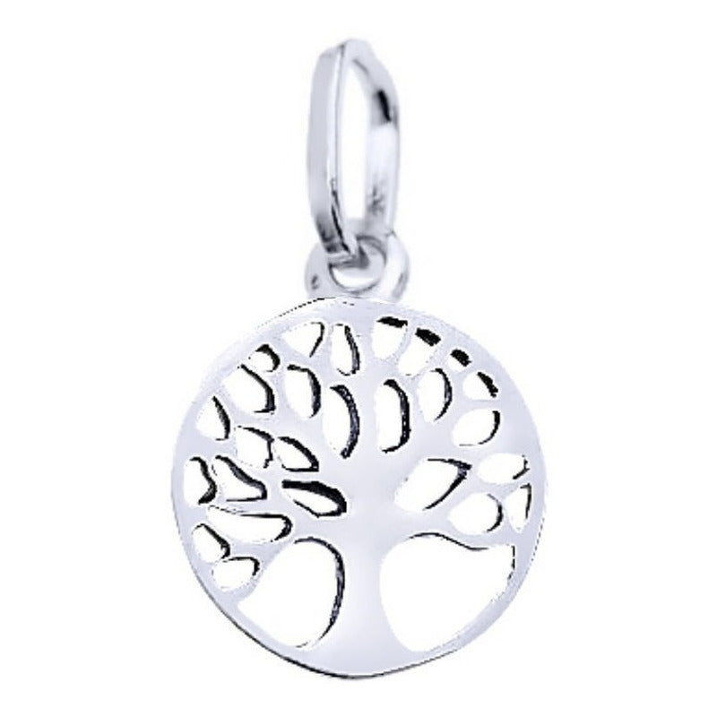 Pingente Pura Prata 925 Árvore Da Vida - Exclusivo