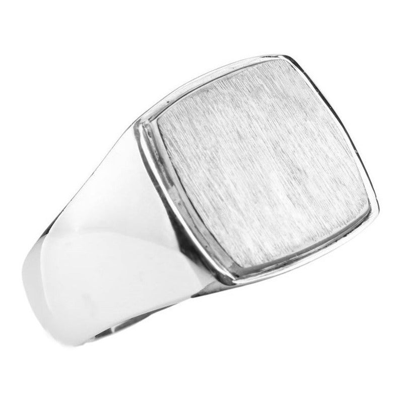 Anel Masculino De Prata 925 Sólido Largo Maciço - Exclusivo