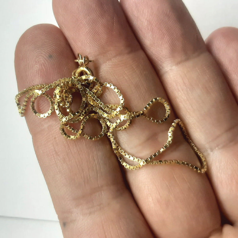 Colar Filigrana Coração Prata 925 Dourada 18k - Zircônia