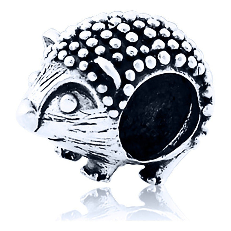 Charm Berloque Porquinho Espinho Prata 925 - Exclusivo
