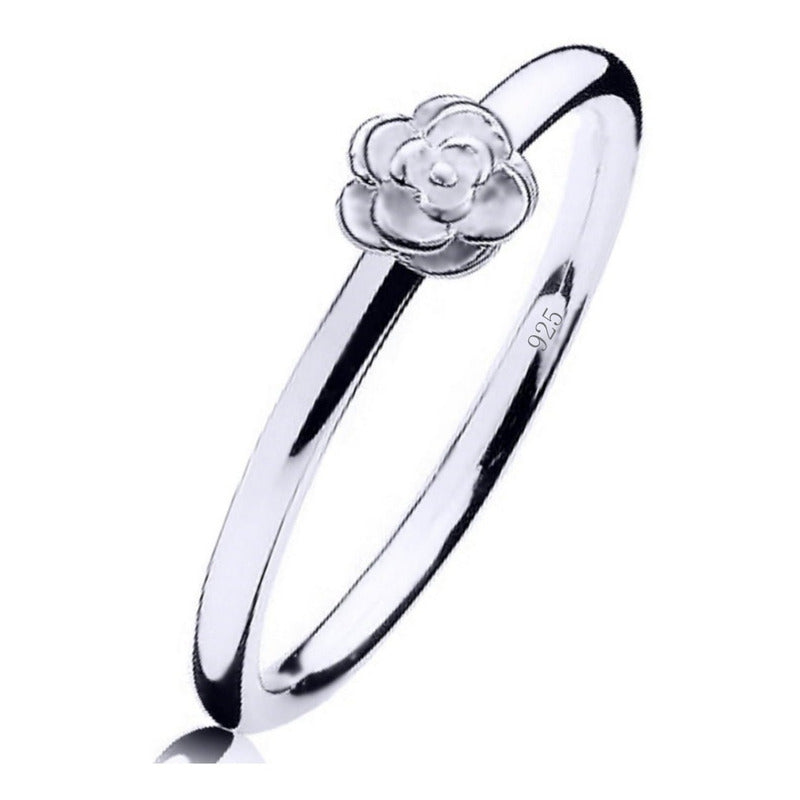 Pure 925 Silver Flower Ring - Exclusive - Buy Jewelry Direct From The Factory And Save Money