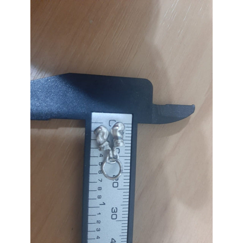 Pingente Pura Prata 925 Par Luva De Boxe - Exclusivo