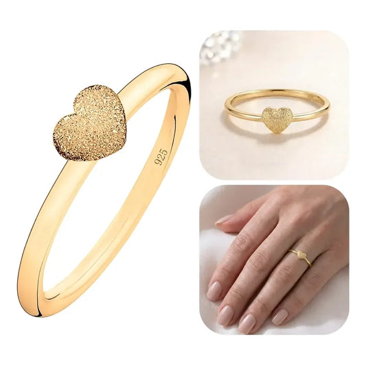 Anel Prata 925 Dourada  Ouro 18k Diamantado- Certificado