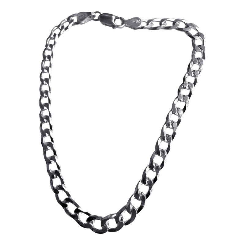 Pulseira Prata 925 Grumet Maciça - 5mm