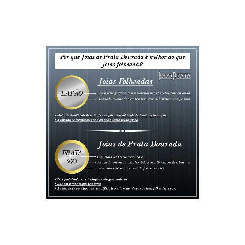 Brinco Argola Gota Em Prata 925 Dourada Ouro 18k -  5 Cm
