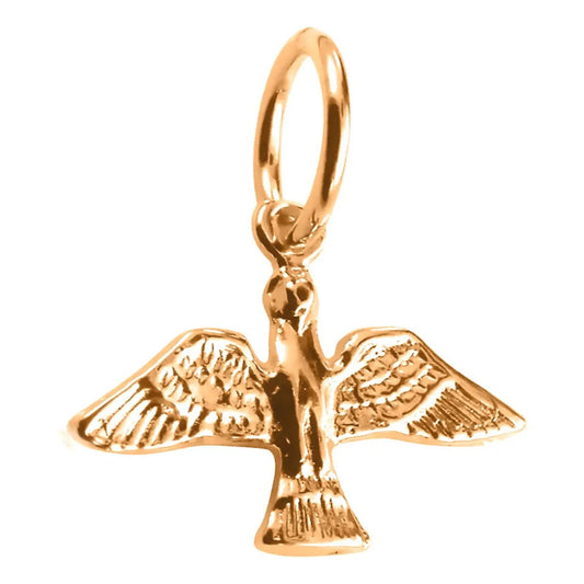 Pingente Prata 925 Dourada 18k - Espírito Santo Dourado