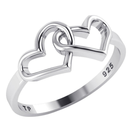 Anel Eterno Amor Pura Prata 925 - Melhor Preço