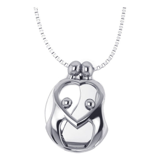 Family Necklace Parents 2 Children 925 Silver - Exclusive