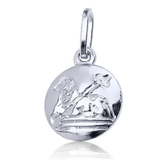Pingente Pura Prata 925 Agnus Dei - Exclusivo Prata