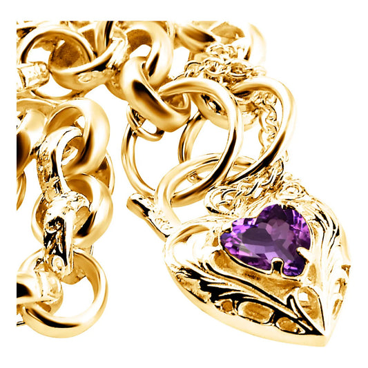 Pulseira Prata 925 Dourada 18k Elo Português - Exclusiva