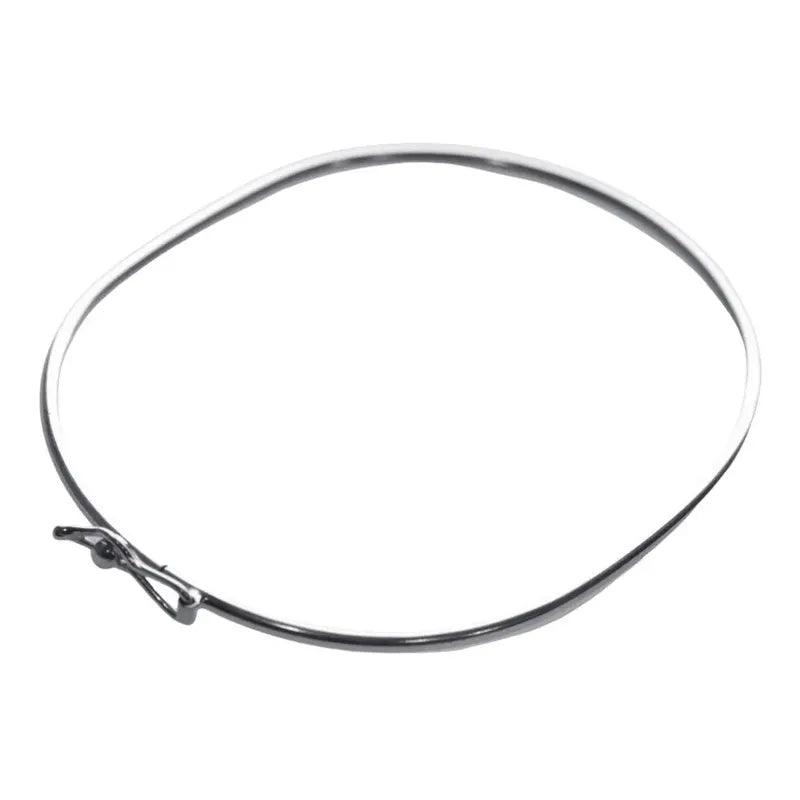 Pulseira Bracelete Rígido Prata 925 - Ideal Para Pingentes 6 Cm