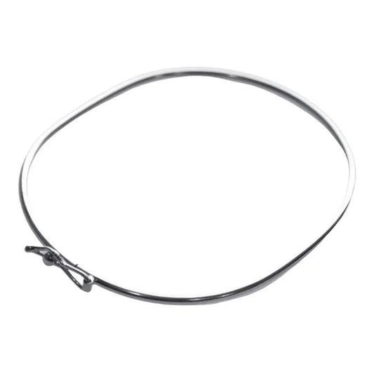 Pulseira Bracelete Rígido Prata 925 - Ideal Para Pingentes 6 Cm