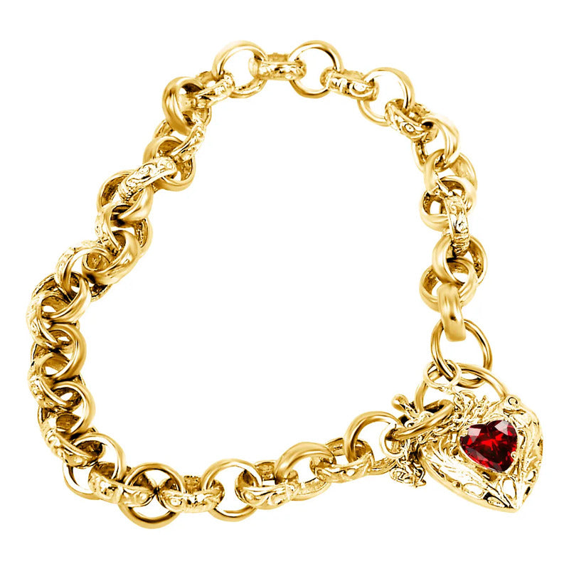 Pulseira Prata 925 Dourada 18k Elo Português - Exclusiva