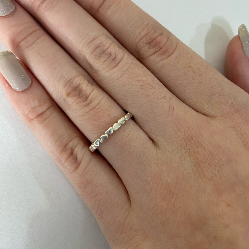 Pure 925 Silver Hearts Ring - Exclusive