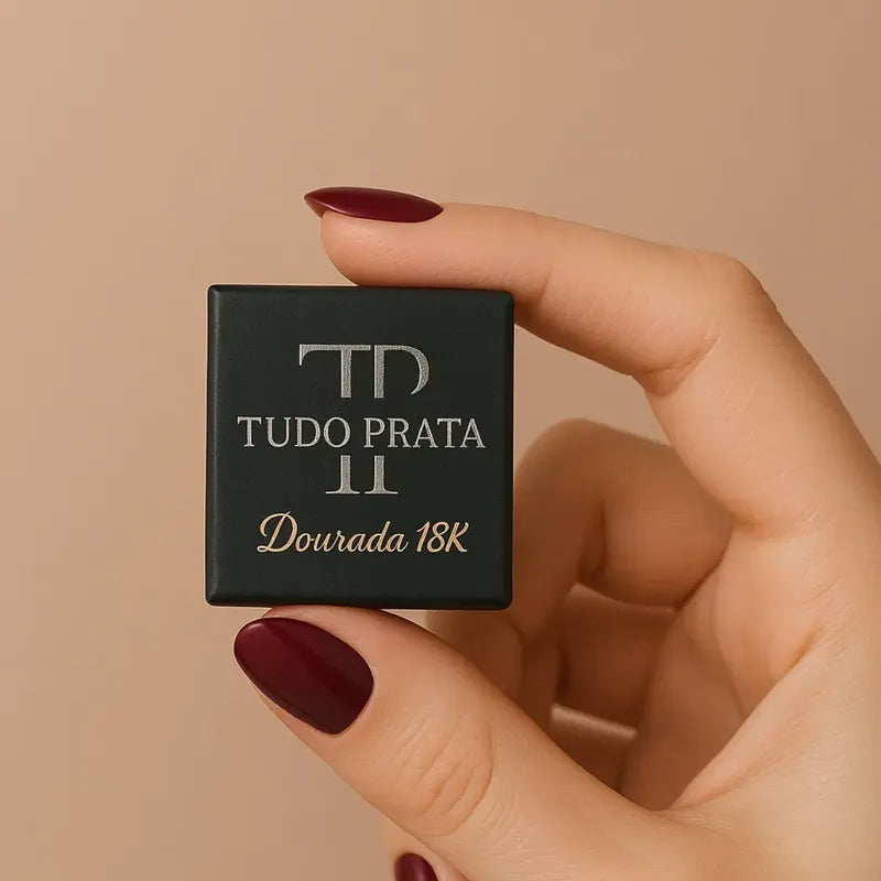 Kit Anel E Colar Vintage Prata 925 Dourada 18k - Esmeralda
