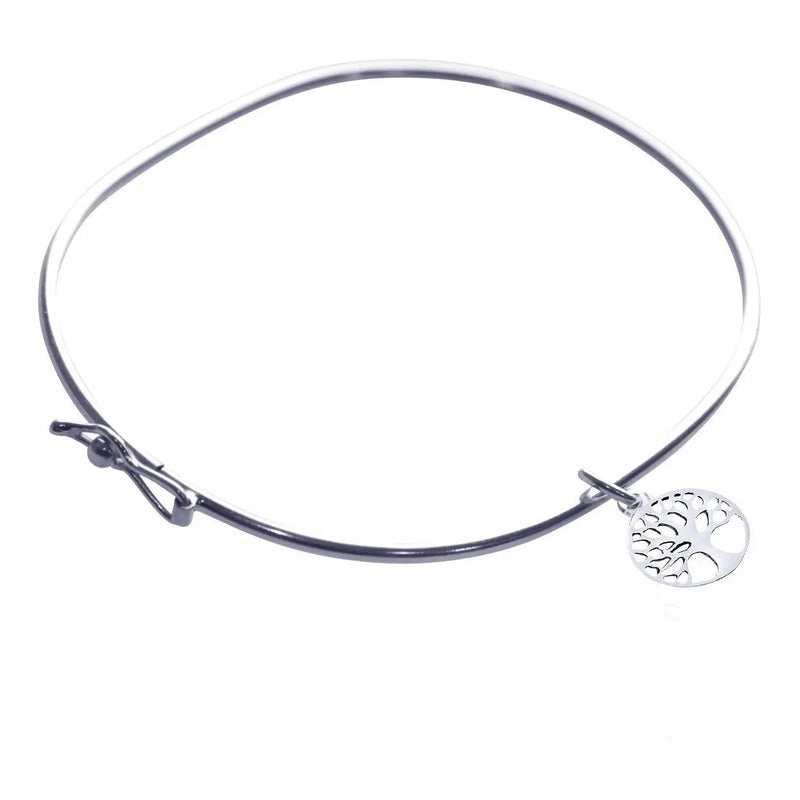 Kit Anel E Bracelete Arvore Da Vida Prata 925- Melhor Preço