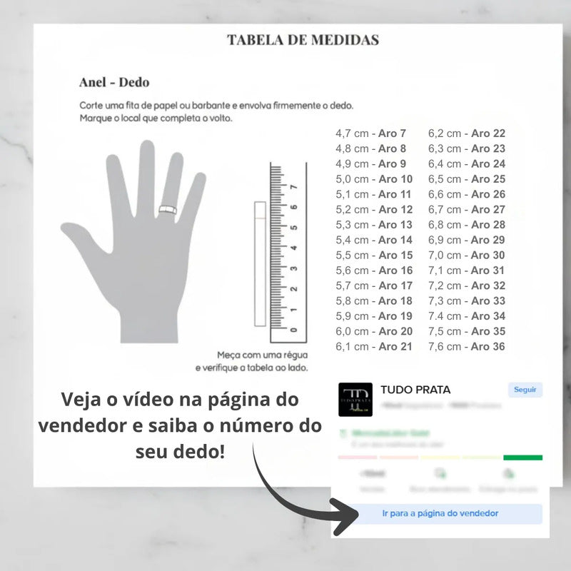 Anel Vintage Clássico Esmeralda Prata 925 - Feminino 16